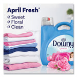 Liquid Fabric Softener, April Fresh, 140 oz Bottle, 4/Carton