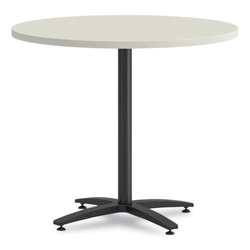 Between Round Table Top, 42" Diameter, Silver Mesh