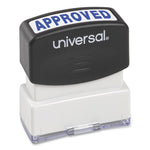 Message Stamp, APPROVED, Pre-Inked One-Color, Blue