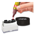 Refill Ink for Clik! and Universal Stamps, 7 mL Bottle, Red