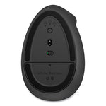 Lift for Business Vertical Ergonomic Mouse, 2.4 GHz Frequency/32 ft Wireless Range, Right Hand Use, Graphite