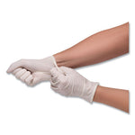 Stretch Vinyl Examination Gloves, Cream, Large, 100/Box, 10 Boxes/Carton