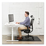 Ergonomic Sit Stand Mat, 48 x 36, Black, 25/Pallet