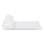 High-Density Commercial Can Liners, 30 gal, 10 mic, 30" x 37", Clear, 25 Bags/Roll, 20 Interleaved Rolls/Carton