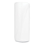 High-Density Commercial Can Liners, 60 gal, 17 mic, 38" x 60", Clear, 25 Bags/Roll, 8 Interleaved Rolls/Carton