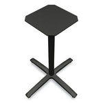 Between Seated-Height X-Base for 30" to 36" Table Tops, 26.18w x 29.57h, Black