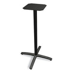 Between Standing-Height X-Base for 30" to 36" Table Tops, 26.18w x 41.12h, Black