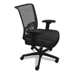 Convergence Mid-Back Task Chair, Swivel-Tilt, Supports Up to 275 lb, 15.75" to 20.13" Seat Height, Black