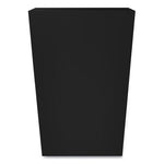 Metal Bookcase, Four-Shelf, 34.5w x 12.63d x 59h, Black