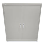 Assembled Storage Cabinet, 36w x 18.13d x 41.75h, Light Gray