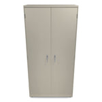 Assembled Storage Cabinet, 36w x 18.13d x 71.75h, Putty