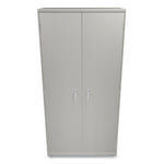 Assembled Storage Cabinet, 36w x 18.13d x 71.75h, Light Gray