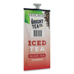 The Bright Tea Co. Unsweetened Iced Black Tea Freshpack, Unsweetened Iced Black, 0.12 oz Pouch, 100/Carton