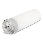 Draw-Tuff Institutional Draw-Tape Can Liners, 55 gal, 1.9 mil, 42.5" x 35.5", Natural, 50/Carton