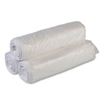 Draw-Tuff Institutional Draw-Tape Can Liners, 23 gal, 1 mil, 38" x 28.5", Natural, 150/Carton