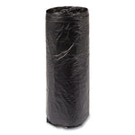 High-Density Commercial Can Liners, 16 gal, 6 mic, 24" x 33", Black, 50 Bags/Roll, 20 Interleaved Rolls/Carton