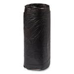 High-Density Commercial Can Liners, 16 gal, 8 mic, 24" x 33", Black, 50 Bags/Roll, 20 Interleaved Rolls/Carton