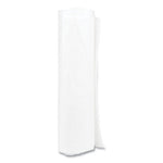 High-Density Commercial Can Liners, 33 gal, 11 mic, 33" x 40", Clear, 25 Bags/Roll, 20 Interleaved Rolls/Carton