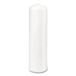 High-Density Commercial Can Liners, 33 gal, 17 mic, 33" x 40", Clear, 25 Bags/Roll, 10 Interleaved Rolls/Carton