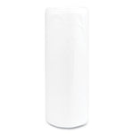 High-Density Commercial Can Liners, 55 gal, 14 mic, 36" x 60", Clear, 25 Bags/Roll, 8 Interleaved Rolls/Carton