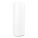 High-Density Commercial Can Liners, 45 gal, 12 mic, 40" x 48", Clear, 25 Bags/Roll, 10 Interleaved Rolls/Carton