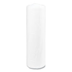 High-Density Commercial Can Liners, 45 gal, 14 mic, 40" x 48", Clear, 25 Bags/Roll, 10 Interleaved Rolls/Carton