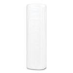 High-Density Commercial Can Liners, 45 gal, 16 mic, 40" x 48", Clear, 25 Bags/Roll, 10 Interleaved Rolls/Carton