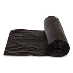 Institutional Low-Density Can Liners, 30 gal, 0.58 mil, 30" x 36", Black, 25 Bags/Roll, 10 Rolls/Carton