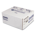 Low-Density Commercial Can Liners, Coreless Interleaved Roll, 30 gal, 0.9 mil, 30" x 36", Black, 25 Bags/Roll, 8 Rolls/Carton