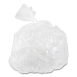 High-Density Commercial Can Liners Value Pack, 30 gal, 11 mic, 30" x 36", Clear, 25 Bags/Roll, 20 Interleaved Rolls/Carton