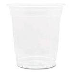 PET Plastic Cups, 8 oz, Clear, 1,000/Carton