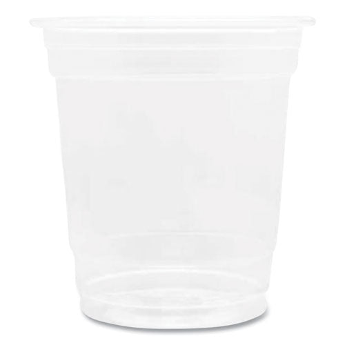 PET Plastic Cups, 8 oz, Clear, 1,000/Carton