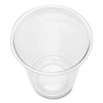 PET Plastic Cups, 92 mm Rim Diameter, 12 oz, Clear, 1,000/Carton