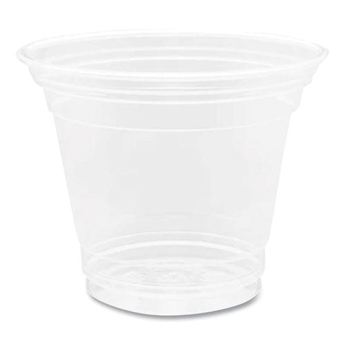 PET Plastic Cups, 9 oz, Clear, 1,000/Carton