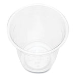 PET Plastic Cups, 8 oz, Clear, 1,000/Carton