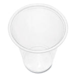 PET Plastic Cups, 7 oz, Clear, 1,000/Carton