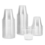 PET Plastic Cups, 9 oz, Clear, 1,000/Carton