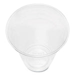 PET Plastic Cups, 98 mm Rim Diameter, 12 oz, Clear, 1,000/Carton