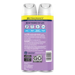 Air Freshener, Lavender & Vanilla, Scent, 8.3 oz Aerosol Spray, 2/Pack, 3 Packs/Carton