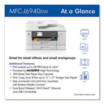 MFC-J6940DW Color All-in-One Inkjet Printer, Copy/Fax/Print/Scan