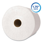 Essential High Capacity Hard Roll Towels for Business, Absorbency Pockets, 1-Ply, 8" x 950 ft, 1.75" Core, White, 6 Rolls/CT