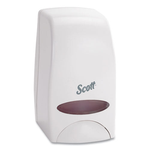 Essential Manual Skin Care Dispenser, 1,000 mL, 5 x 5.25 x 8.38, White