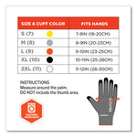 ProFlex 7043 ANSI A4 Nitrile Coated CR Gloves, Gray, X-Large, 12 Pairs, Ships in 1-3 Business Days