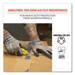 ProFlex 7043 ANSI A4 Nitrile Coated CR Gloves, Gray, Medium, 12 Pairs, Ships in 1-3 Business Days