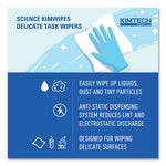 Kimwipes Delicate Task Wipers, 1-Ply, 11.8 x 11.8, Unscented, White, 198/Box, 15 Boxes/Carton