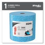 Oil, Grease and Ink Cloths, Jumbo Roll, 9.8 x 12.2, Blue, 717/Roll