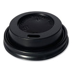 Hot Cup Lids, Fits 4 oz Cup, Black, 1,000/Carton