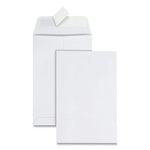 Redi-Strip Catalog Envelope, #1, Cheese Blade Flap, Redi-Strip Adhesive Closure, 6 x 9, White, 100/Box