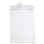 Redi-Strip Catalog Envelope, #10 1/2, Cheese Blade Flap, Redi-Strip Adhesive Closure, 9 x 12, White, 100/Box