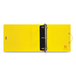 UltraDuty Safety Data Sheet Binders with Chain, 3 Rings, 3" Capacity, 11 x 8.5, Yellow/Red